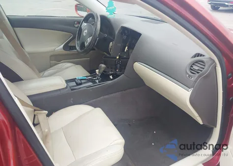 2012 Lexus Is 250 z USA, uszkodzony, nr VIN JTHBF5C21C5164526